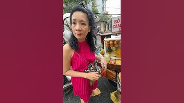 $1 banh mi in Vietnam 🇻🇳 #streetfood #food