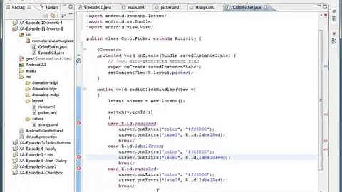 Episode #11   Intents  Multi Activity Applications   Android Video Tutorials And Training   xtensive