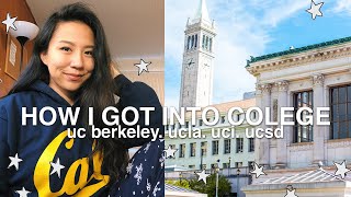 How I Got Into UC Berkeley, UCLA, UCSD, UCI | College Admissions | College Application screenshot 3