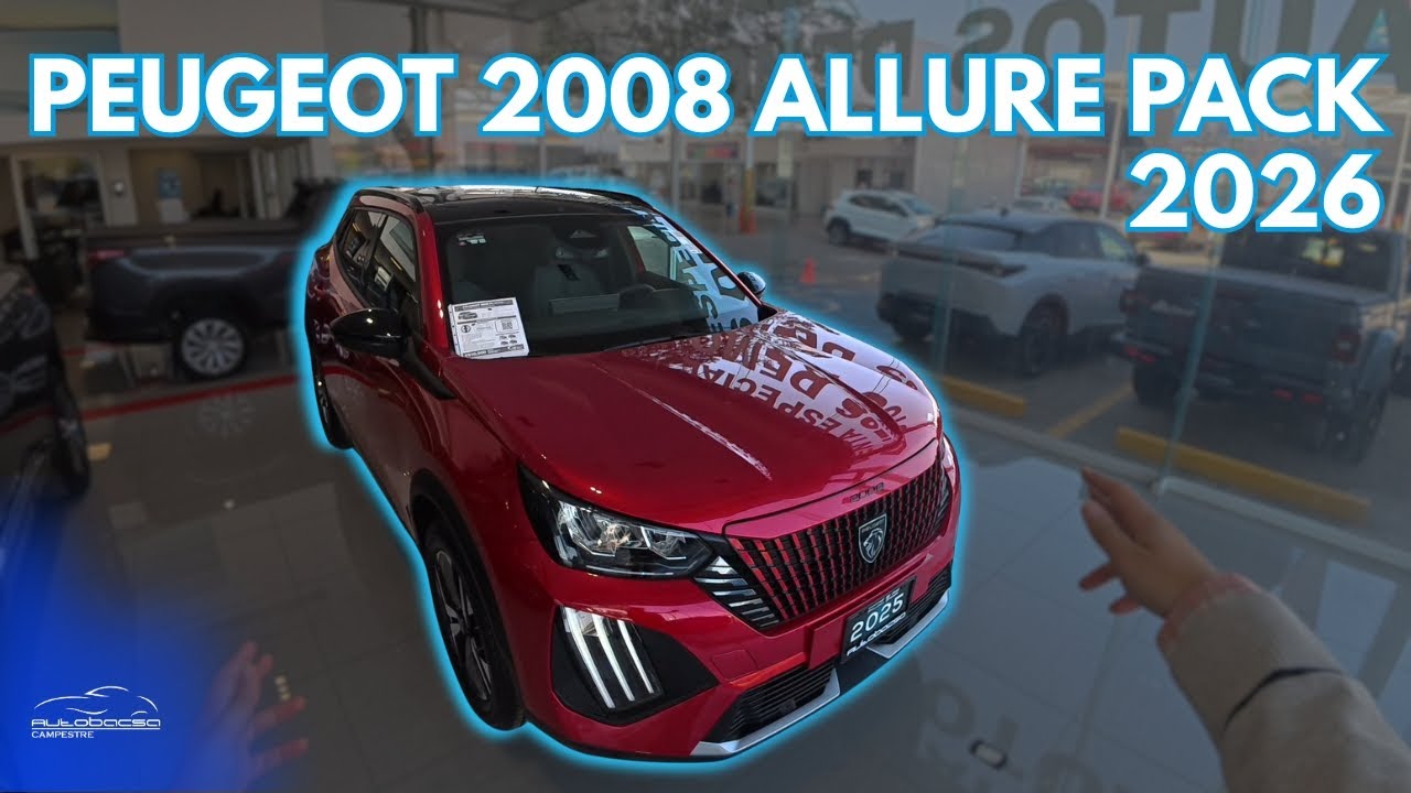 Peugeot 2008 Allure Pack 2026 | TECNOLOGÍA Y ELEGANCIA ⚡️