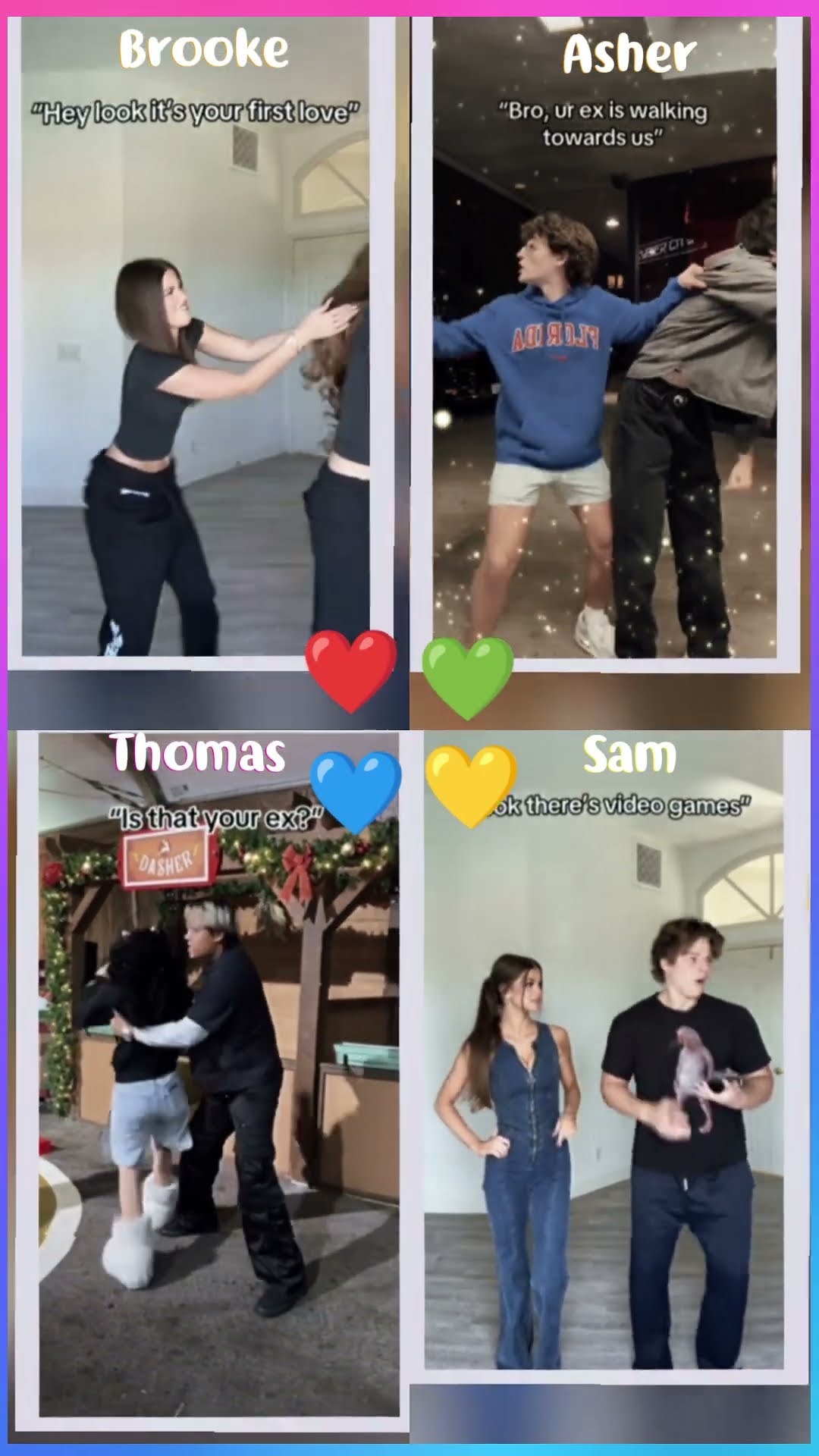 Blind Sided - Brooke x Leah x Asher Lara x Thomas Wu x Sam Dezz #shorts #dance #tiktok