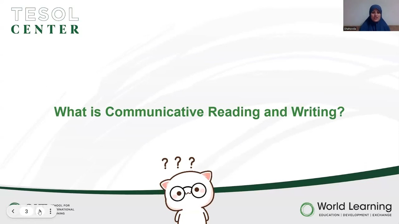 Lesson 7, Communicative activities for reading, writing, speaking, and listening in large classrooms