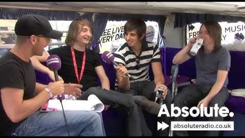The Enemy interview at V Festival 2009 on Absolute Radio