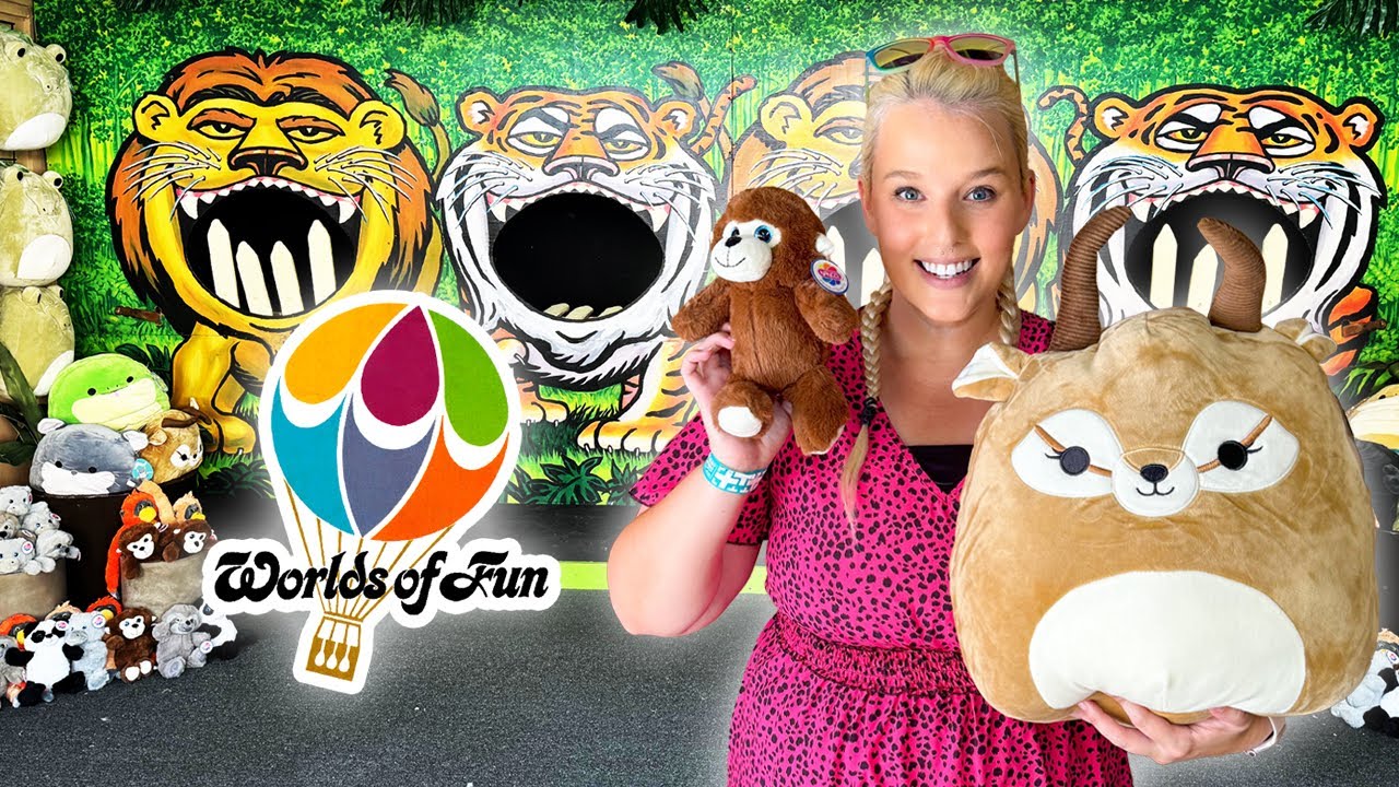 Безумие карнавальных игр в Worlds of Fun