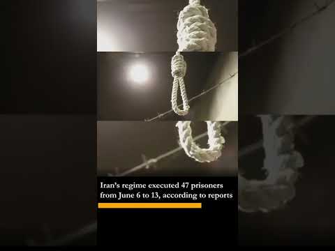 Iran 47 executions in one week