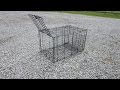 DIY Live Trap from Dog Kennel  - UPDATED