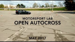 STI and WRX at Autocross | Motorsport Lab