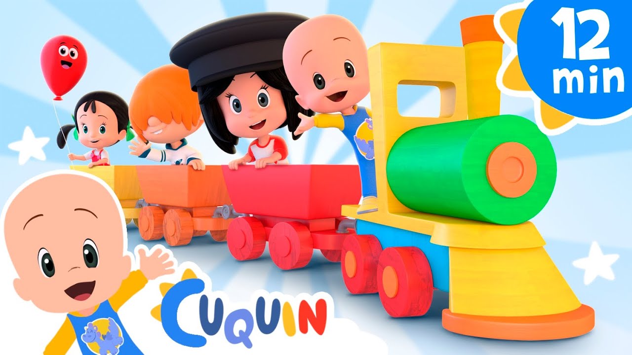 Hop on the rainbow train | Sing with Cleo & Cuquin