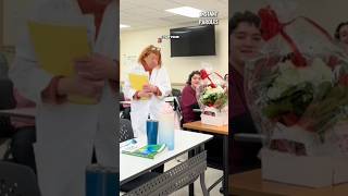 These students surprise their teacher on their last day of school #shorts