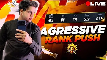 CONQUEROR RANK PUSH DAY 3 | BGMI LIVE | BOT ALPHA LIVE