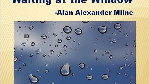CLASS-5,CHAPTER-1,WAITING AT THE WINDOW, by EnglishGurukul English Gurukul