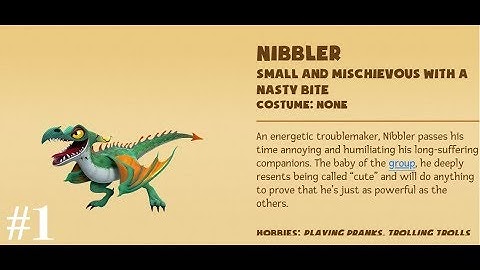 Nibbler Gameplay Episode 1 (Unlocked New Costume) - Hungry Dragon