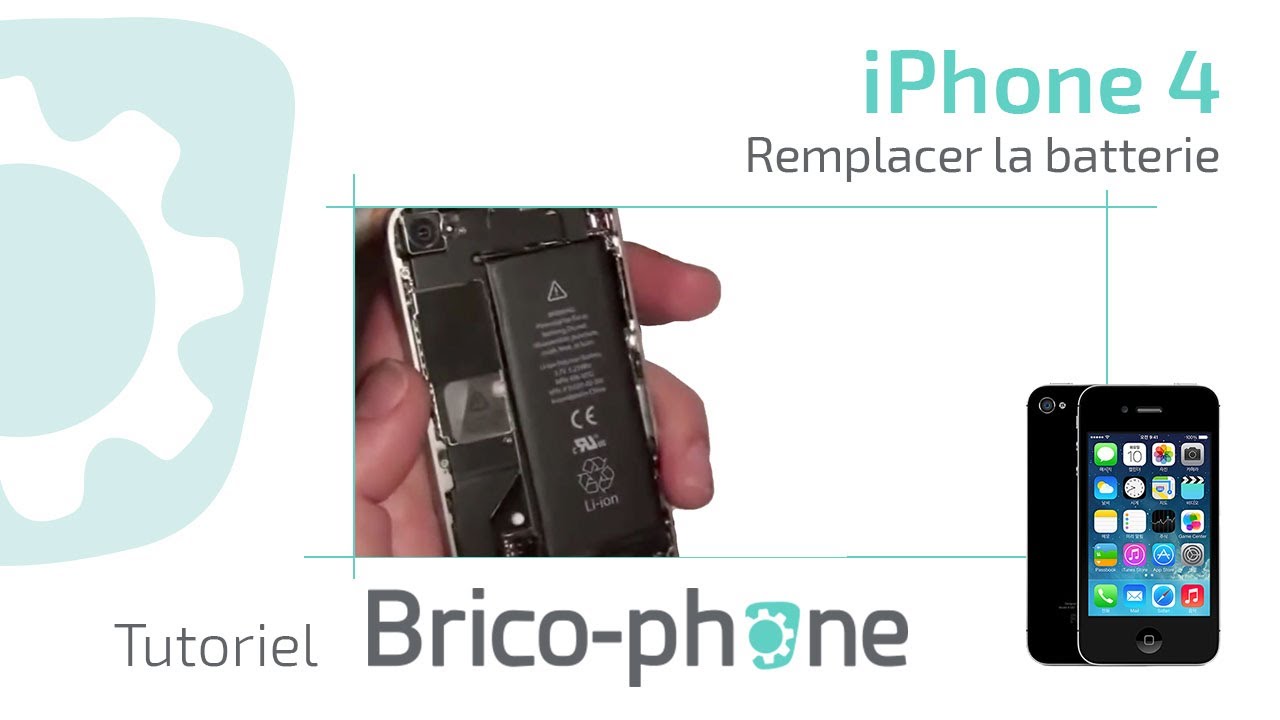 Batterie téléphone pour Apple Iphone 4