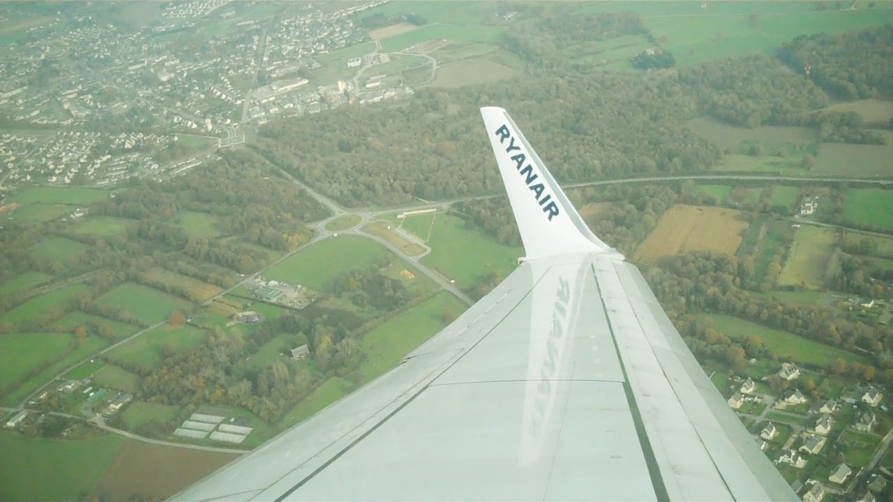 Ryanair Dinard to EMA Boeing 737-800