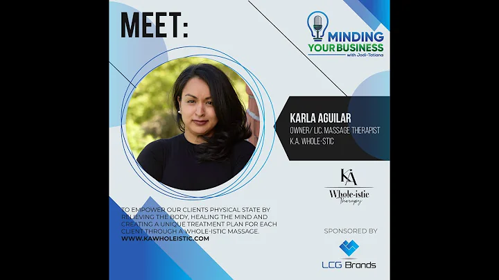 Meet K.A. Whole-stic owner/ lic. massage therapist...