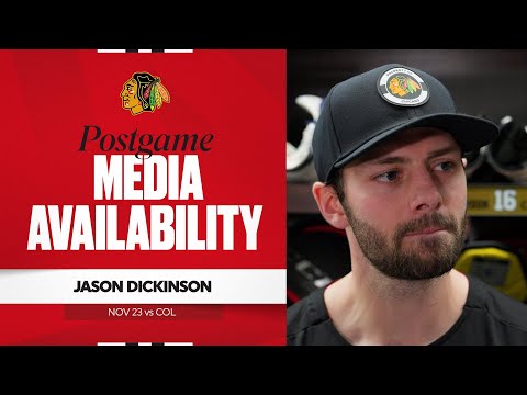 "It's not a perfect game ever." | Jason Dickinson Postgame 11.23.25