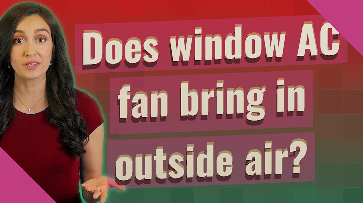 Does fan mode on window AC bring in outside air? (2023)