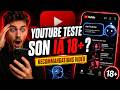 🚨 YOUTUBE TESTE SON PROPRE CHATBOT IA 18+ POUR RECOMMANDER DES VIDÉOS ! 🔥