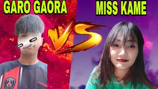 garo hills ni mingsingipa MissKame vs mr gaoura FF 1 vs 1 custom full mach video