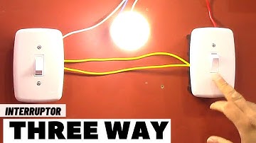 INTERRUPTOR THREE WAY ( PARALELO ) COMO INSTALAR na PRÁTICA