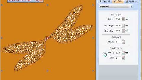 Stipple Fill: part of Shading & Open Fills Optional Element