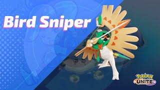 Jungle Bird Sniper with Decidueye - Pokemon Unite screenshot 3