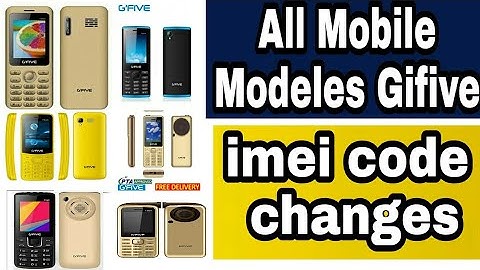 Gifive All Mobiles imei code change All Gifive/Qmobiles/Etachi/Hmobiles/Nokia/China All mobile imei