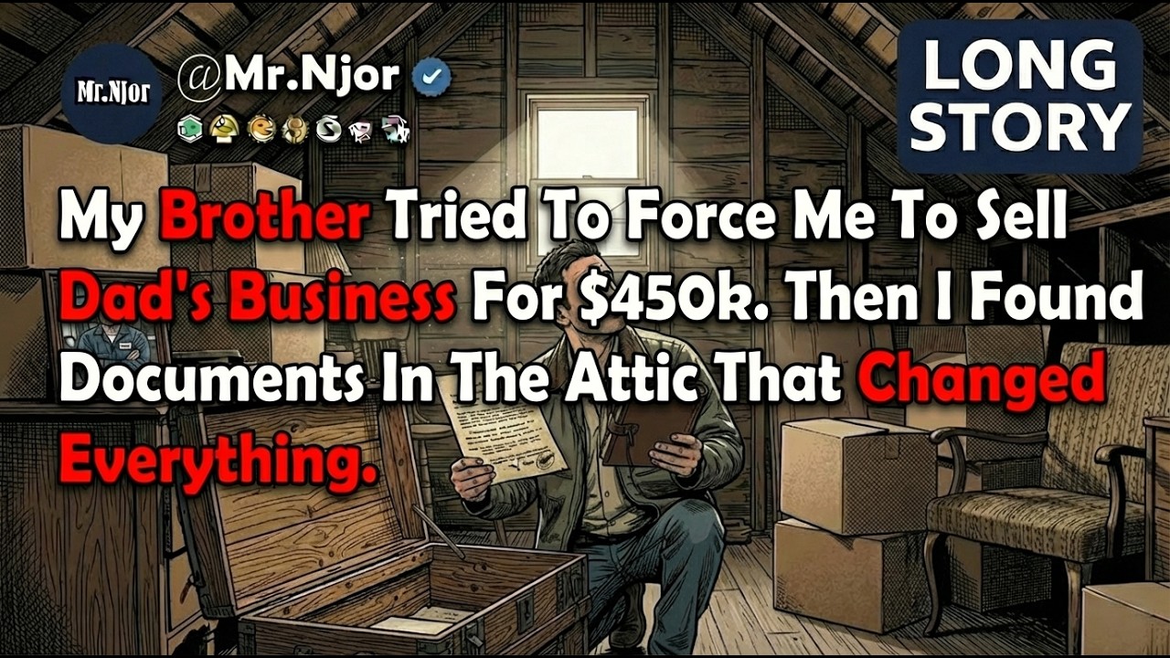 My Brother Signed A Contract To Sell My Business For $400k. He Didn't Expect That I Knew...