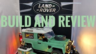 Build and review of Lego #Icons 10317 Land Rover Classic #Defender 90 #lego #landrover #review #afol
