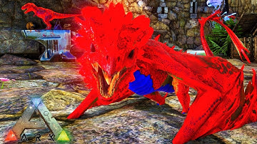 MY FIRST CRYSTAL WYVERN EGG HATCHED & POISON GRIFFIN ! ARK: SURVIVAL EVOLVED ARK MEGA MODDED E05