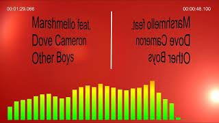 Marshmello feat.  Dove Cameron - Other Boys. Reverse version