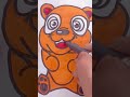 drawing and coloring on pages