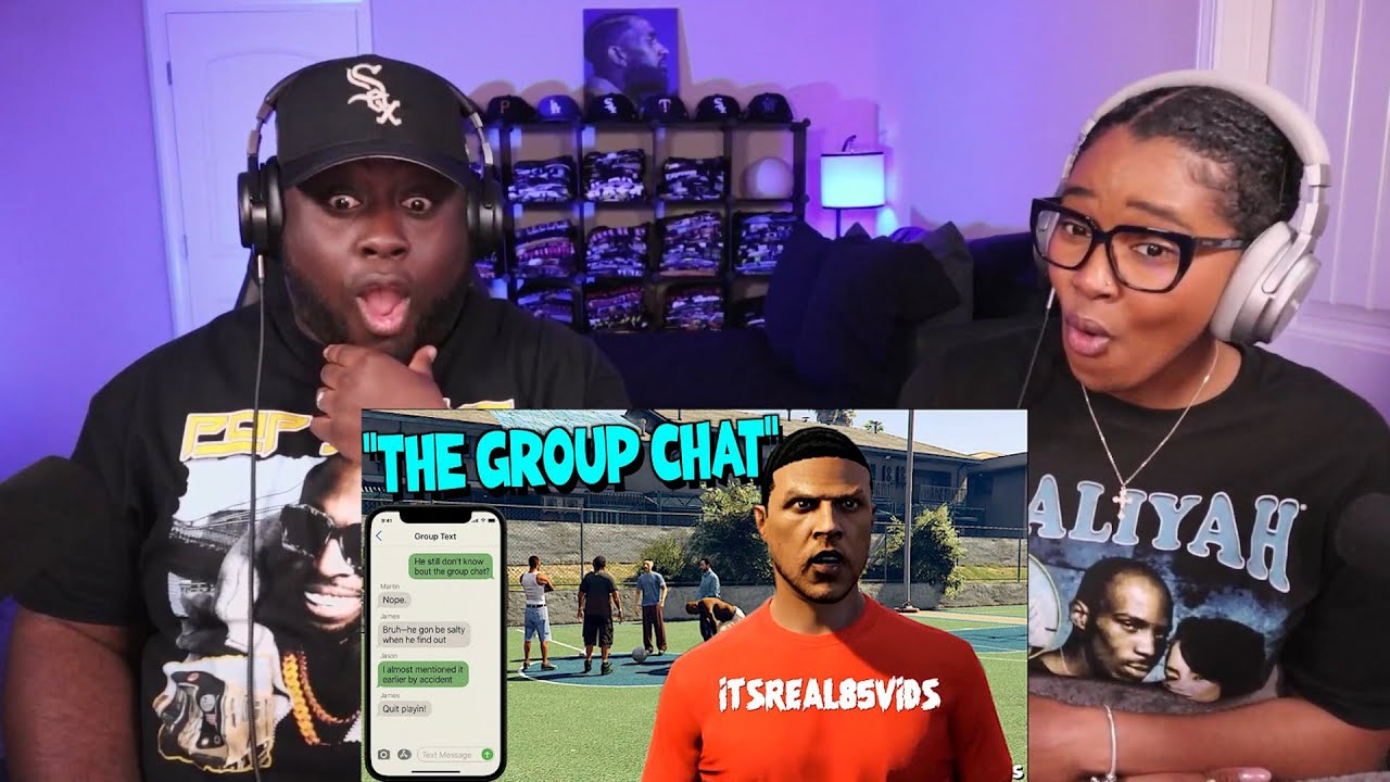 Kidd and Cee Reacts To When You See Your Friends Hanging out GTA 5 SKIT BY ITSREAL85VIDS