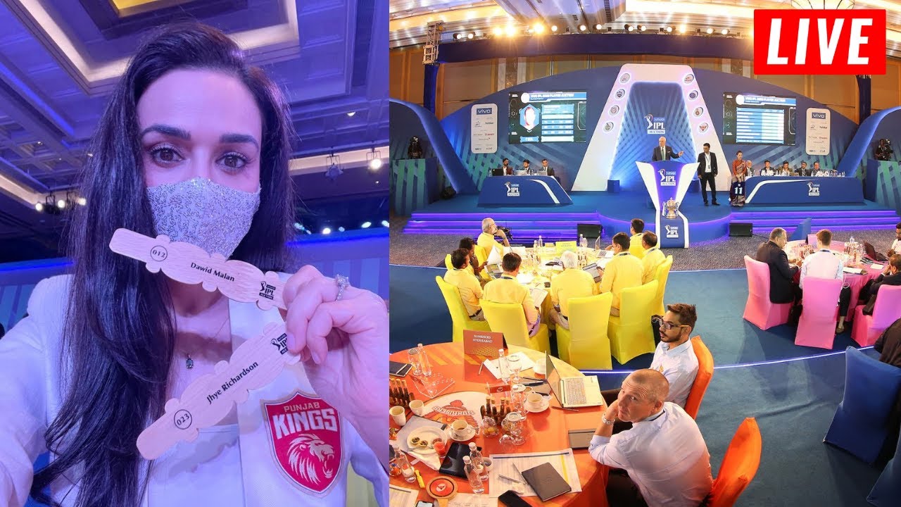LIVE 🔴 IPL Auction 2021 LIVE Update YouTube