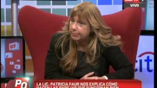 Licenciada Patricia Faur en Pura Quimica (06-11-2013)