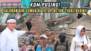 Download Lagu KDM PUSING❗NASIHATNYA TIDAK DI IKUTI WARGA❗SALURAN AIR KALI APUR DI TUTUP BETON TEBAL BEGINI SEMUA❗ MP3