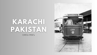 Karachi, Pakistan Circa 1950s 🇵🇰🌍 - Karachi Street View