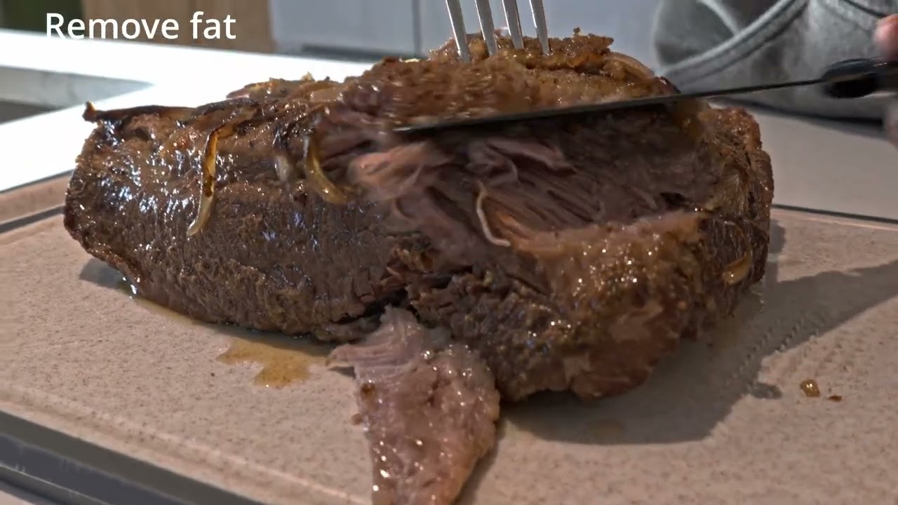 The Secret to a Slow Cooker Brisket (No Talking)