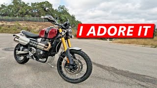 This might be my new personal motorcycle  Triumph Scrambler 1200XE Review