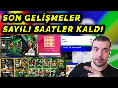 SON HABERLER🔥TAYLAND' TAN SIZAN BİLGİLER👀 SAYLI SAATLER KALDI (eFootball 2026 Mobile)