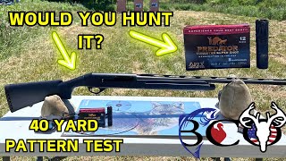 patterning the stoeger m3500 with apex PK-3 & carlson choke | bco review |