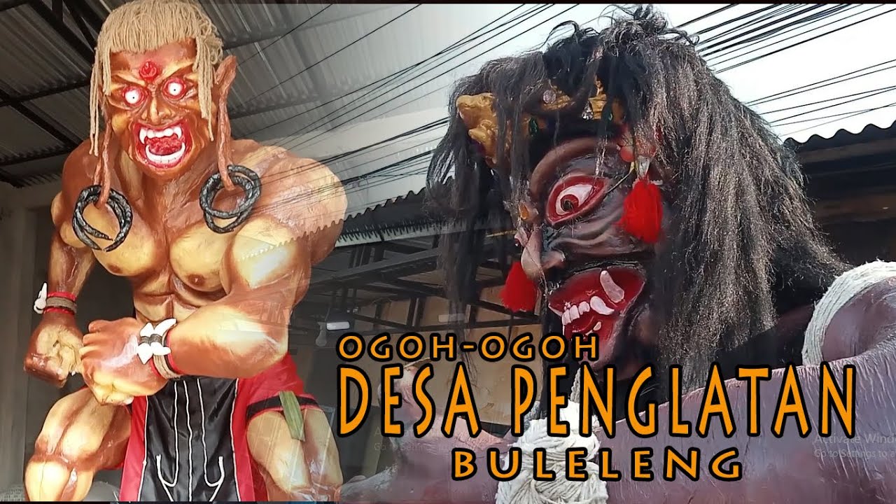 Ogoh ogoh Desa Penglatan Buleleng