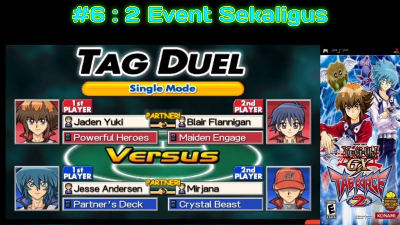 Yu-Gi-Oh GX Tag Force 2 PSP | Part 6 - YouTube