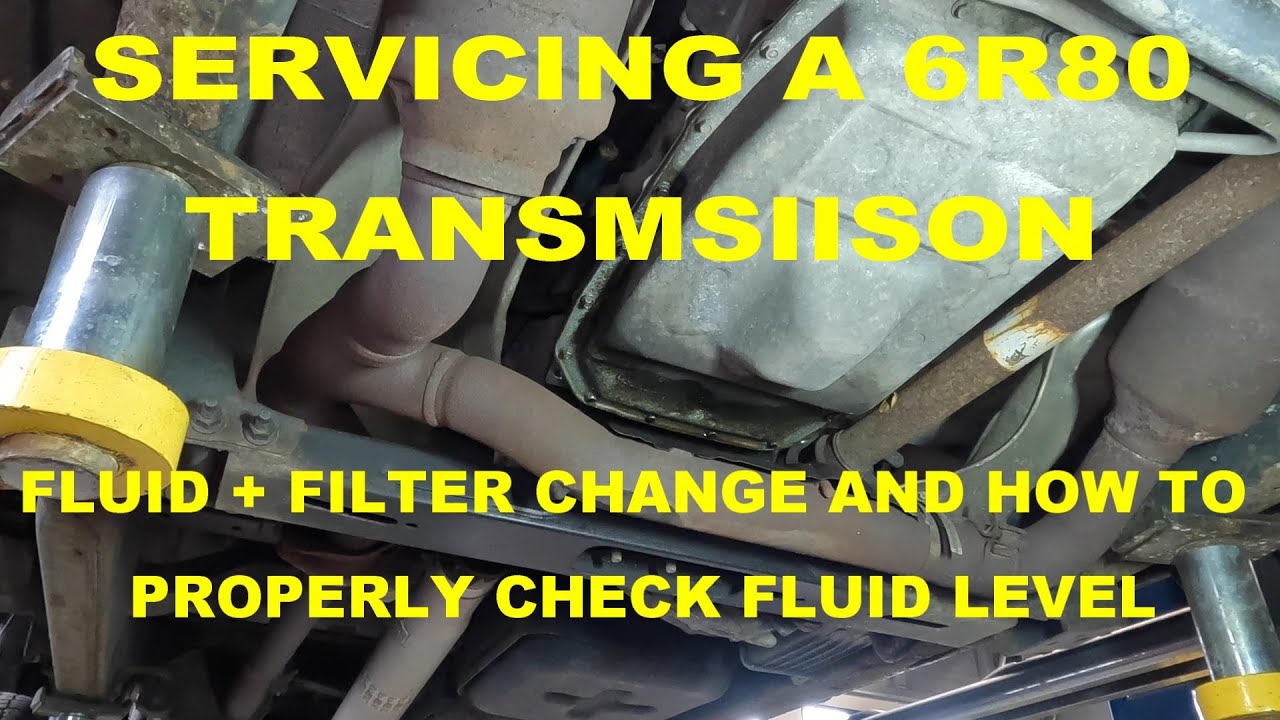 CUSTOMER STATES SMELLS OIL BURNING! FORD 6R80 TRANSMISSION SERVICE HOW