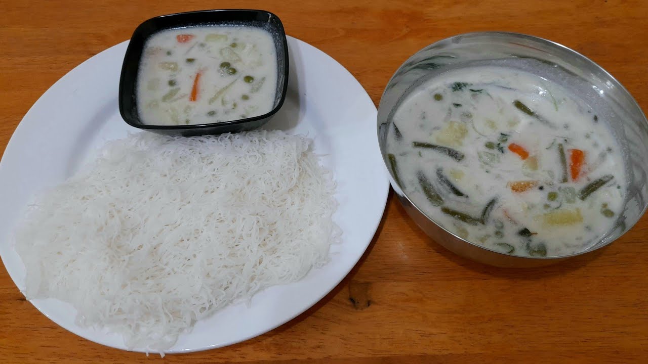 Vegetable Stew Recipe in Tamil/Kerala Style Vegetable Stew /Side Dish