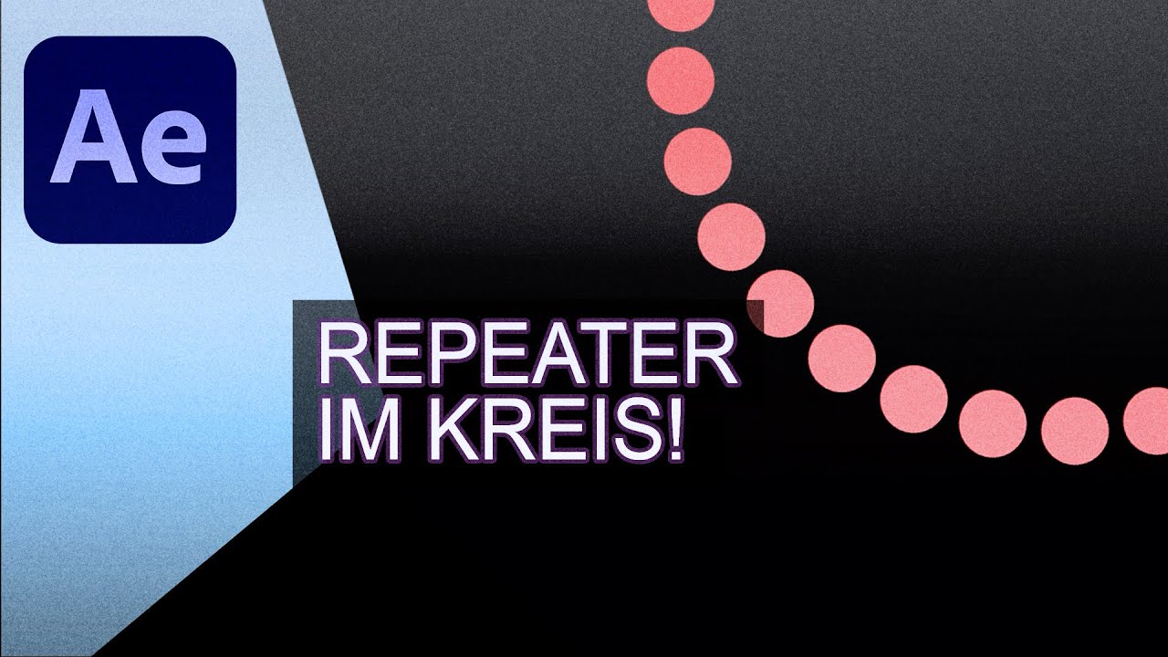 After Effects - Repeater Eigenschaft im Kreis! [TOPTIPP] - YouTube