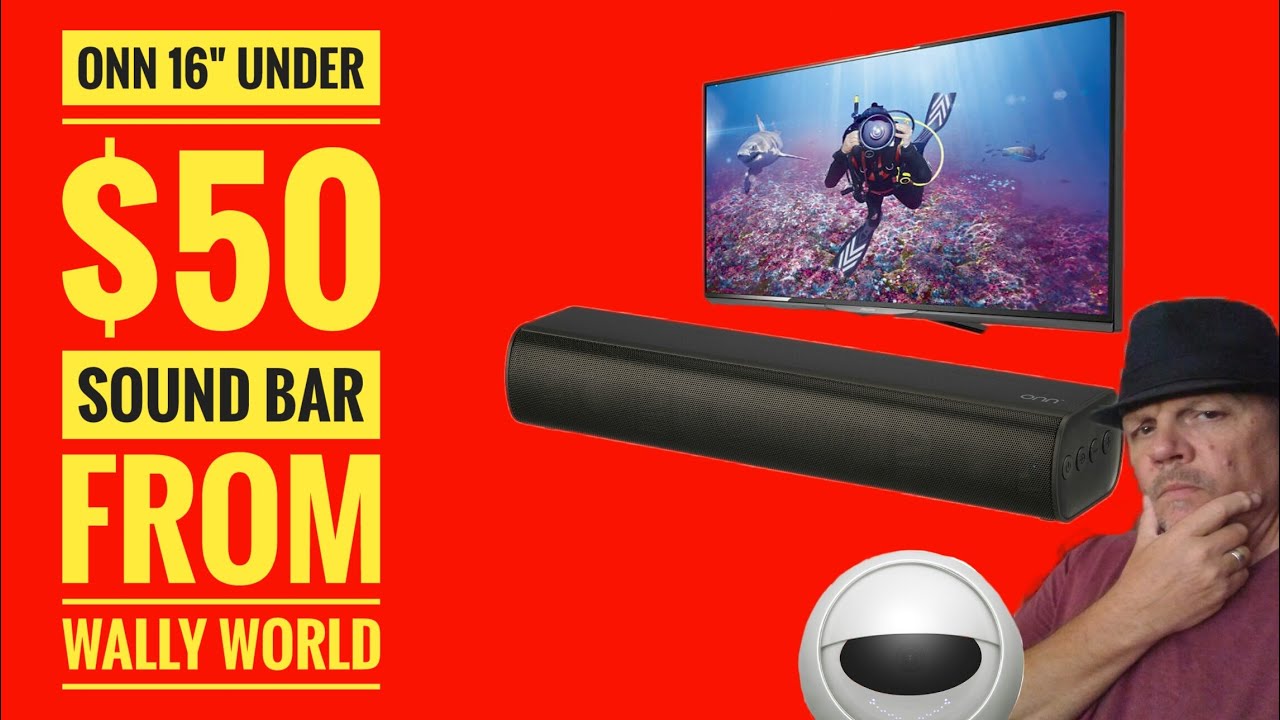 onn 2.0 channel soundbar setup