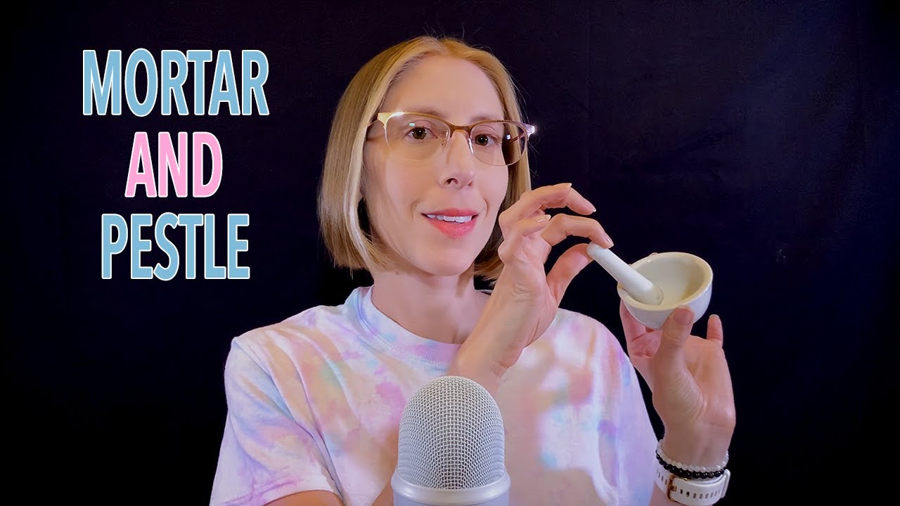 ASMR Mortar and Pestle clicking, clacking, scraping YouTube