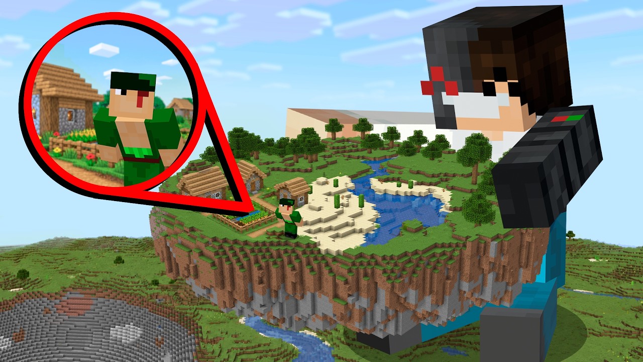 Stealing My Friend’s ENTIRE WORLD in Minecraft