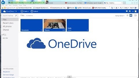 Microsoft OneDrive ( SkyDrive ) Overview